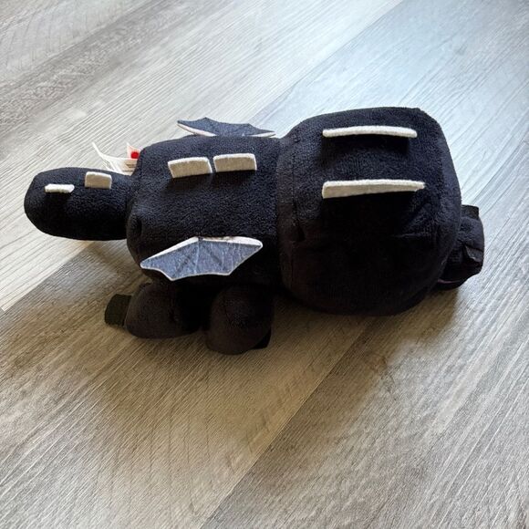 Minecraft Ender Dragon Plush Toy Black Purple Unisex - Picture 7 of 11